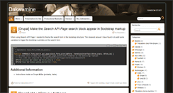 Desktop Screenshot of blog.dakwamine.fr
